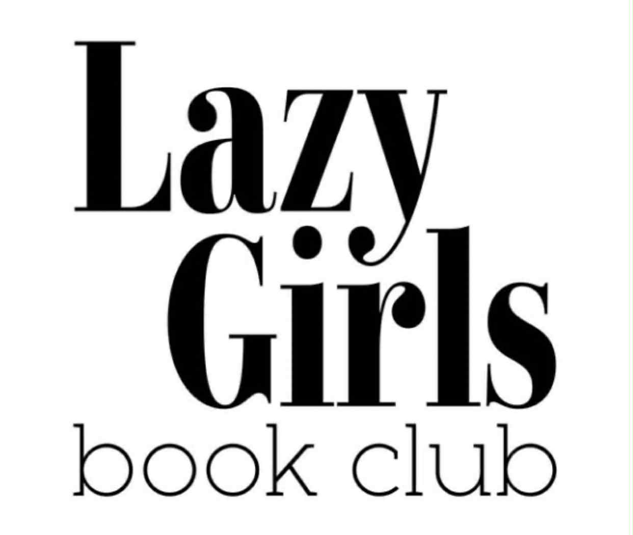 Lazy Girls Book Club