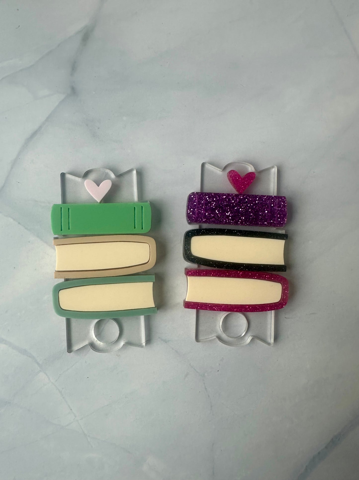Tumbler Topper - Bookish - Bookstack