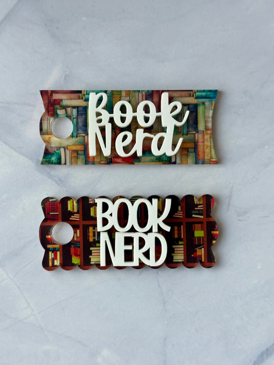 Bookish Tumbler Toppers