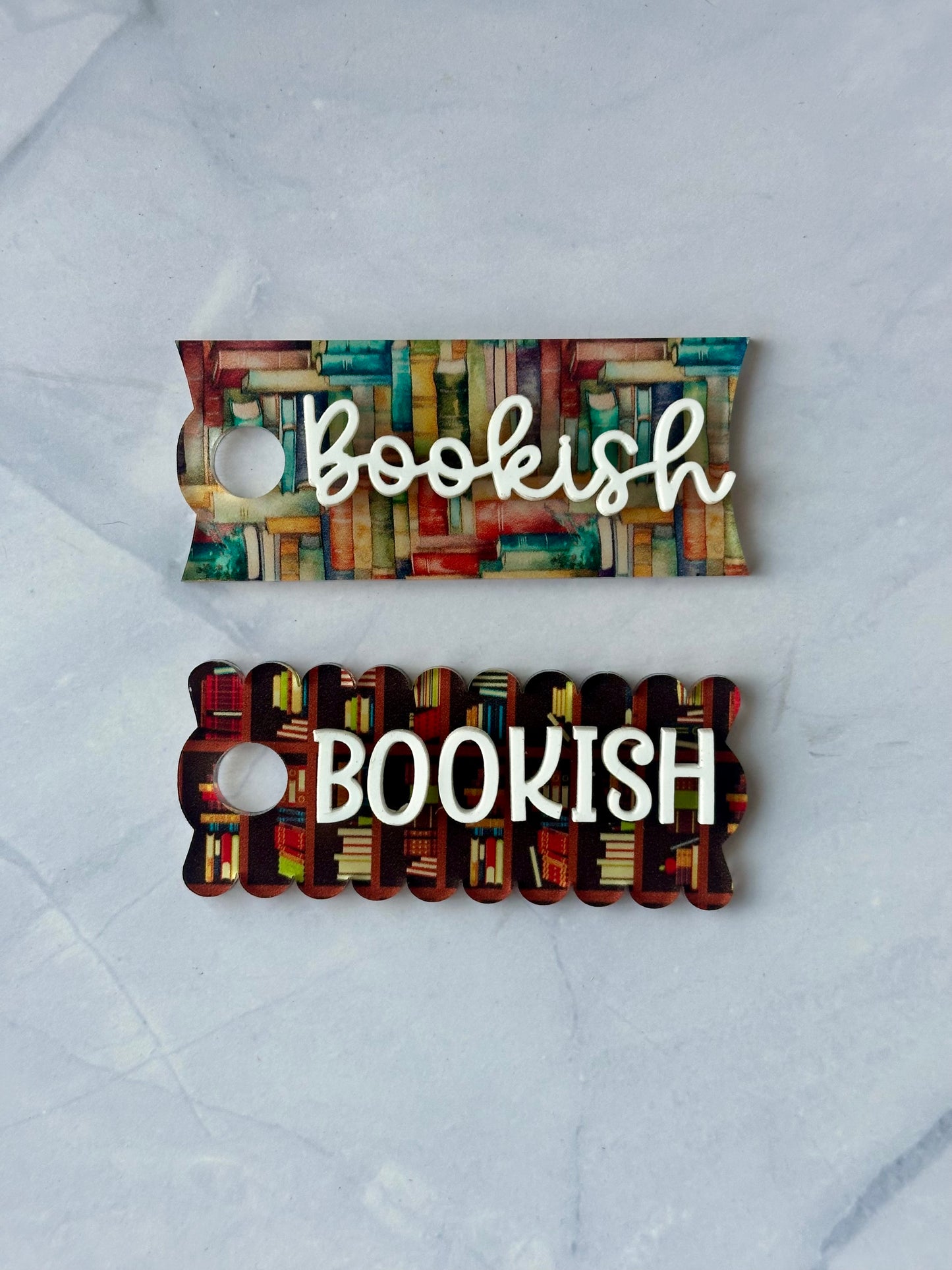 Bookish Tumbler Toppers
