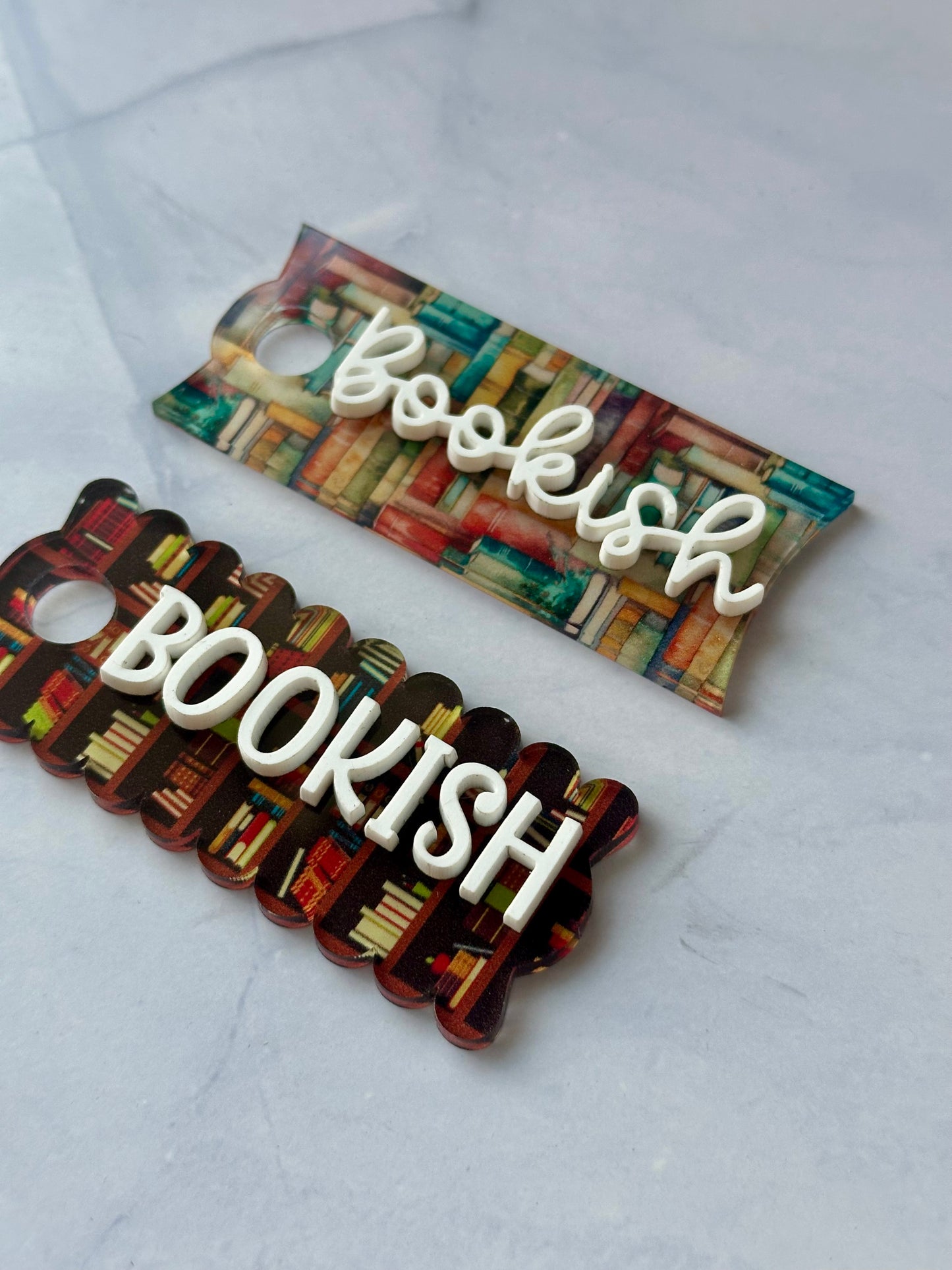 Bookish Tumbler Toppers